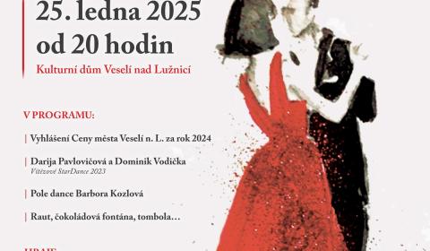 25. Ples Města Veselí nad Lužnicí 2025