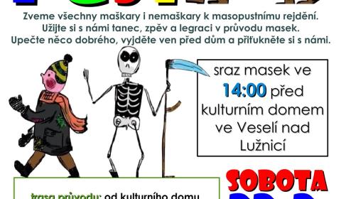 Masopustní zábava 2025