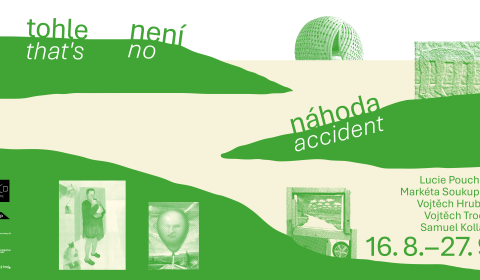 vizuál výstavy Tohle není náhoda