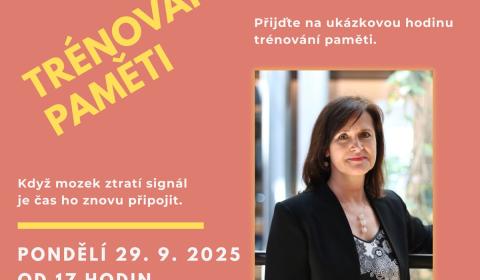 Trénování paměti s Radkou Maxovou