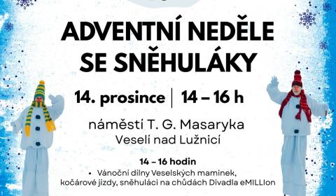 Adventní neděle se sněhuláky