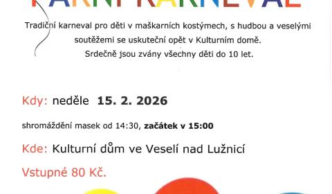 Farní karneval 2026