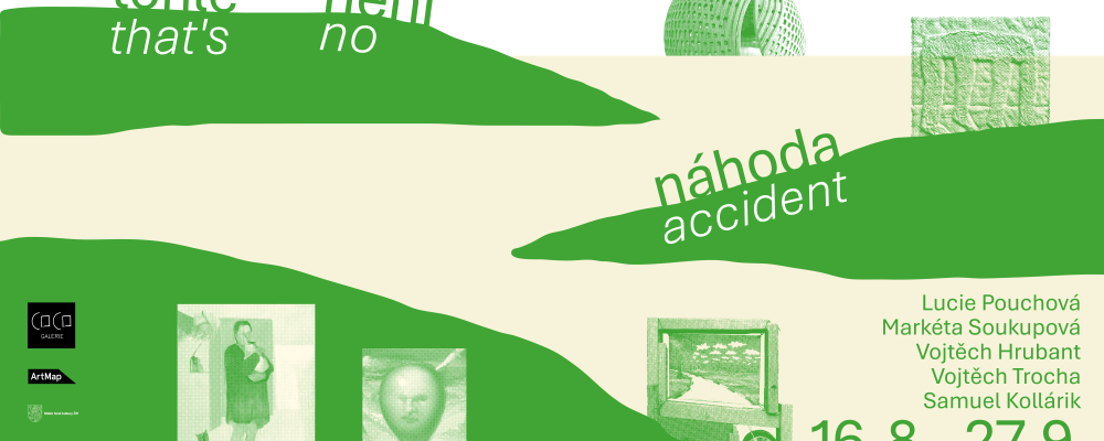 vizuál výstavy Tohle není náhoda